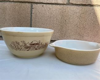 Vintage Pyrex Mushroom | Forest Fancies Dishes