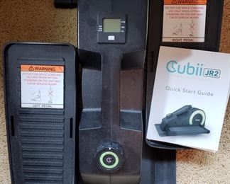 Seated elliptical exerciser