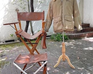 Delmer Daves' director's chair and coat.