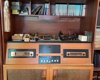You'll see this in the back house. Stereo system not for sale. Music is for sale.