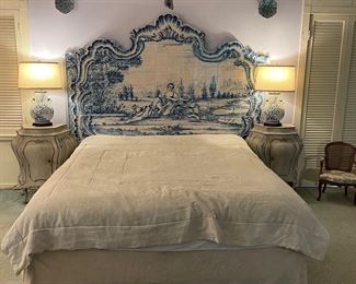 Headboard not for sale.