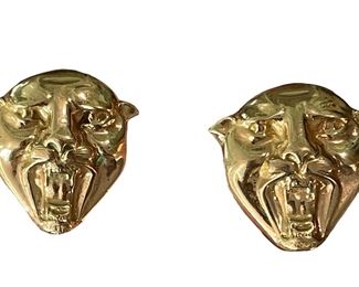 Cufflinks inscribed by Alan Ladd, jr to Delmer Daves
