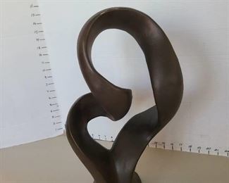 Ceramic sculpture 17 inches tall