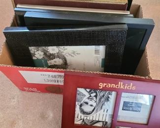 Picture frames mostly 5x7