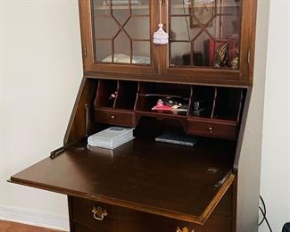 26_____$325 	
Drop front small secretary 72x30x15 1/2	