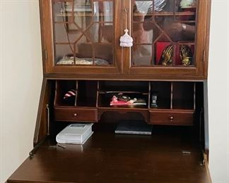 26_____$325 	
Drop front small secretary 72x30x15 1/2	