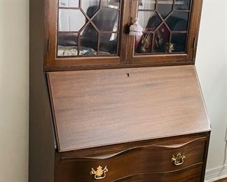 26_____$325 	
Drop front small secretary 72x30x15 1/2	