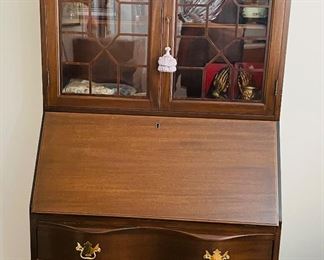 26_____$325 	
Drop front small secretary 72x30x15 1/2	