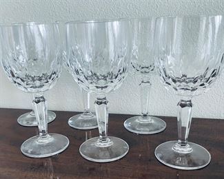 _____$68 	
Water or ice tea crystal glasses 	