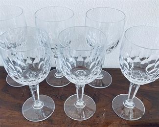 _____$68 	
Water or ice tea crystal glasses 	