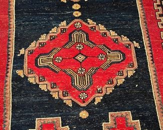 $475 Tribal rug cotton hand woven 5x8