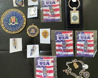 Pins / Keychains / Paperweight • FBI / DOJ