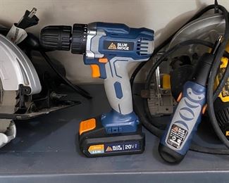 DeWalt & Craftsman Saws • Blue Ridge Drill & Electric Screwdriver 