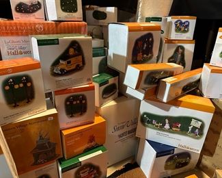 Dept 56 Halloween Snow Village and more