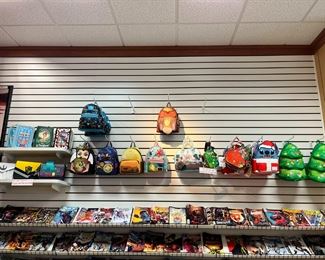 Loungefly mini-backpacks and wallets