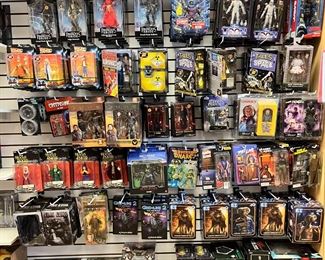 Action figures featuring your favorite TV Show or Movie characters...Princess Bride, Tron, E.T., Hocus Pocus...so much more!