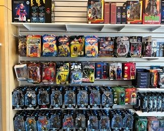 DC figures and collectibles including DC Multiverse