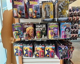 Super 7 reaction figures featuring GI Joe, TMNT, Back to the Future, Transformers (and more)