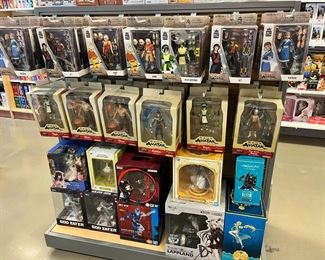 Avatar the Last Airbender action figures...and more anime