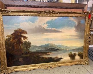 Signed in the lower left-hand corner 19th century oil on canvas