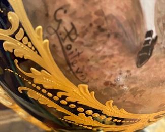 Signed George’s Le Poitevin Urns 19th century.