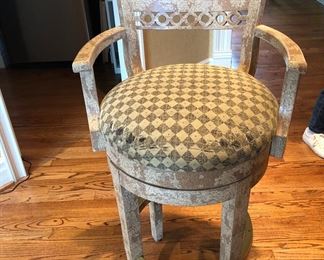 PAIR OF BARSTOOLS  (AS IS)