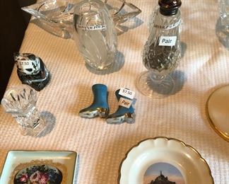 LIMOGES AND WATERFORD ITEMS