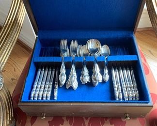 SILVER PLATE FLATWARE (Just added Thursday)