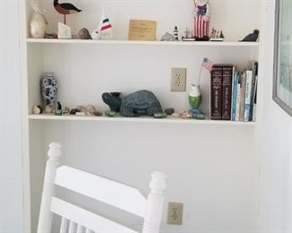 Seashore decor; sorry, rocking chair is sold