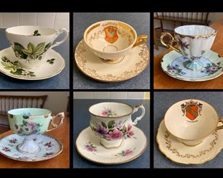 Vintage Teacup collection - many unique!