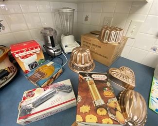 Baking and cooking items - some vintage and unique