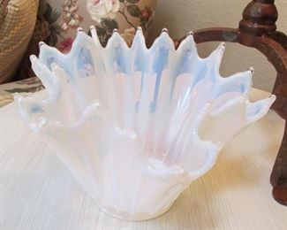Fostoria opalescent bowl