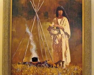 Rare Ron Stewart Giclee print