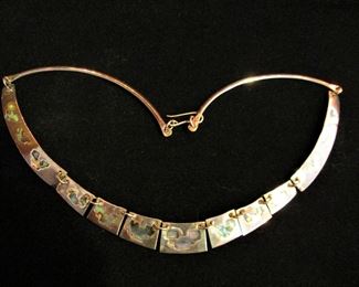 Beautiful Taxco silver necklace
