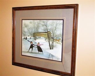 Buckley Moss "Cedar Creek" signed print