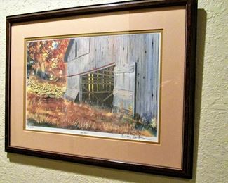 Dennis Dean signed print