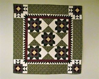 Beautiful hand made quilt