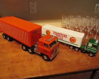 Vintage ertl trucks