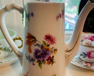 Hand Painted Swarzburg Tea Pot