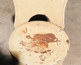 Very Old Metal High Chair