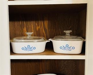 Collection of Vintage Corning Ware