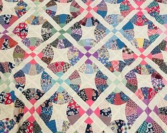 Beautiful Handmade Quilt Topper
   Never Used - Pristine Condition
