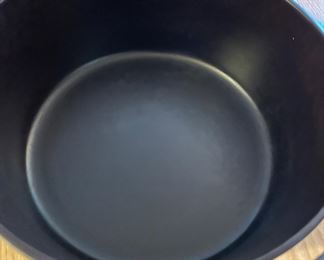 Smooth Glass Like Finish inside Vintage Cast Iron Pots