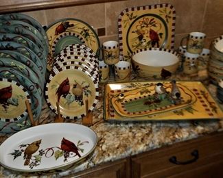 Lenox "Winter Greetings" by Catherine McClung Service for 8.