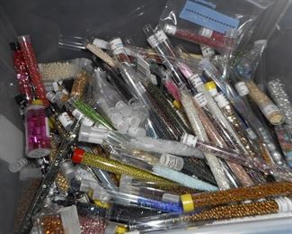 Bins of Seed Beads