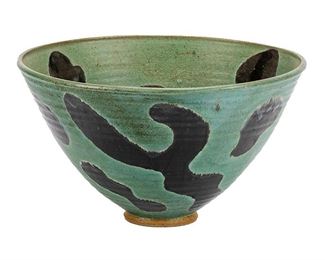 Adrian Saxe California, b.1943, ceramic bowl