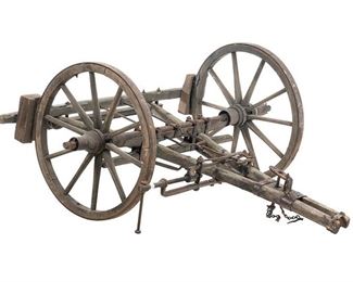 Rustic Ammunition Cart