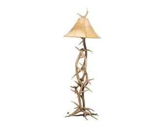 Ranch House Antler Floor Lamp