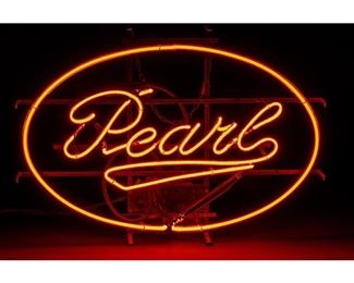 Vintage Pearl Beon Neon Sign