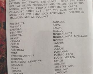 Very Large Post Card Collection